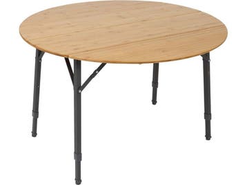 Bo-Camp Poundbury - Tafel - Ø 90 cm - Bamboe - Opvouwbaar, Verzenden, Nieuw