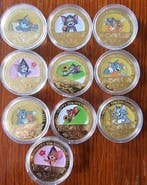 Wereld. Beautiful world collection, about 1,5 kg items.