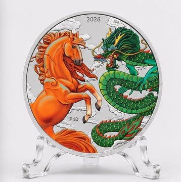 Australie. 1 Dollar 2026 – Chinese Myths and Legends – Fire