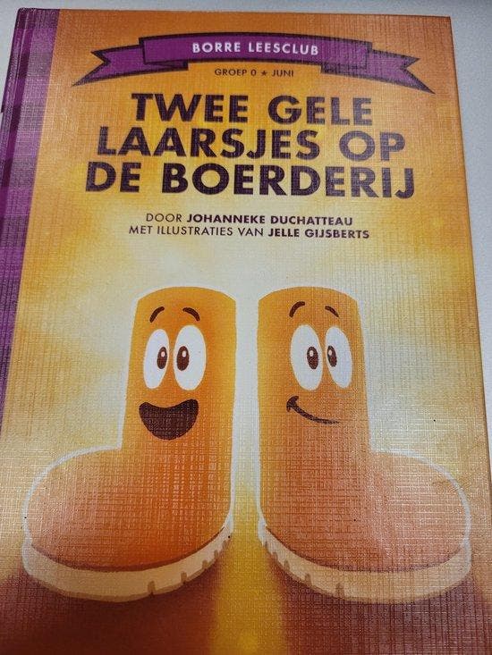 Twee gele laarsjes op de boerderij / De Gestreepte Boekjes, Boeken, Kinderboeken | Kleuters, Zo goed als nieuw, Verzenden