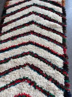 Moroccan Vintage Berber Rug Handmade Wool Colorful Zigzag, Nieuw