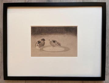 Jan Mankes (1889-1920) - Kuikens op Tinnen Schaal