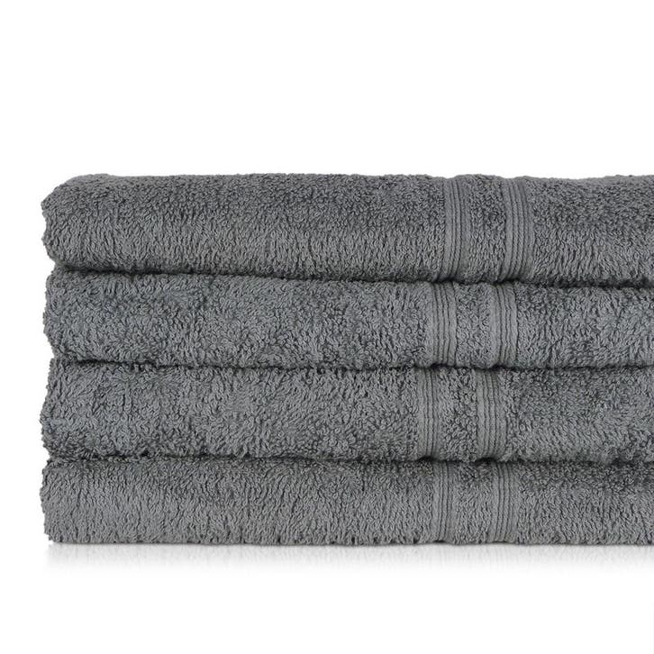 Handdoek Antraciet 50x100cm 100% Katoen - Treb ADH, Maison & Meubles, Cuisine | Linge de cuisine, Envoi