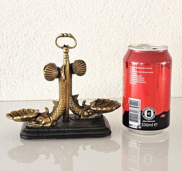 Pijpenhouder - Pijp - Messing, Antiek en Kunst