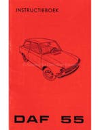1971 DAF 55 INSTRUCTIEBOEKJE NEDERLANDS, Ophalen of Verzenden