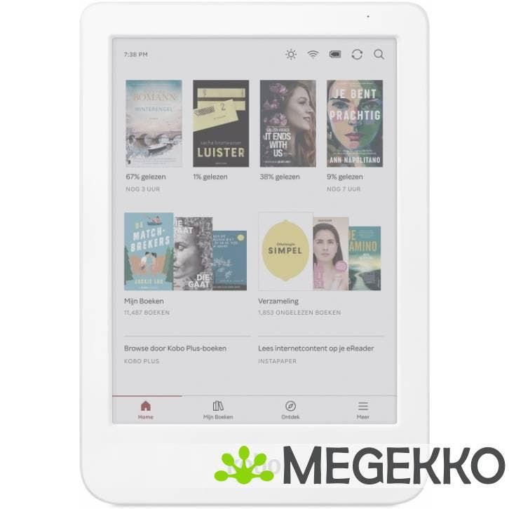 Kobo Clara Colour White e-reader, Computers en Software, Overige Computers en Software, Nieuw, Verzenden