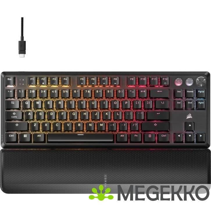 Corsair K70 Pro TKL, MGX Hyperdrive, Qwerty US, Zwart, Informatique & Logiciels, Claviers, Envoi