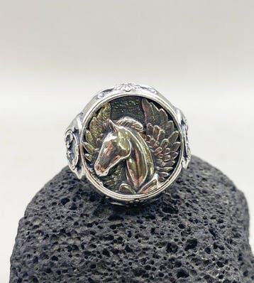 Sans prix de réserve - Bague à empiler Argent