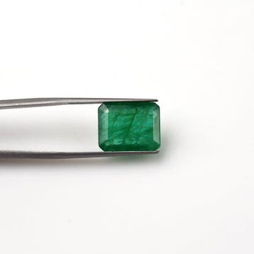 Zonder minimumprijs - 1 pcs Groen Smaragd - 8.24 ct -