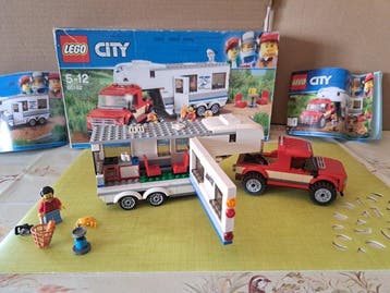 Lego Set - City - City Bus 60154 & Holiday Camper 60182