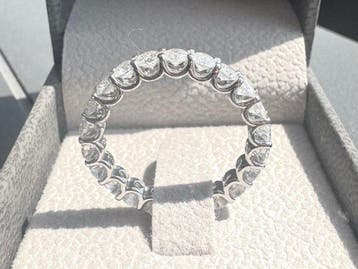 Eeuwigheidsring - 14 karaat Witgoud - 2.38ct. tw. Diamant