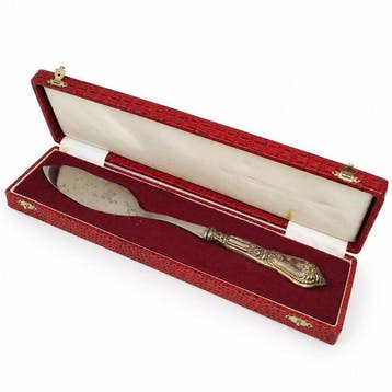 Zilver Spatel (cosmetisch) - 30.5 cm