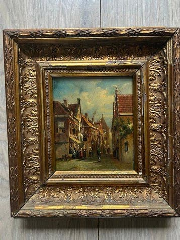 P.G Vertin (1819 - 1893), Toegeschreven aan - Stadsgezicht