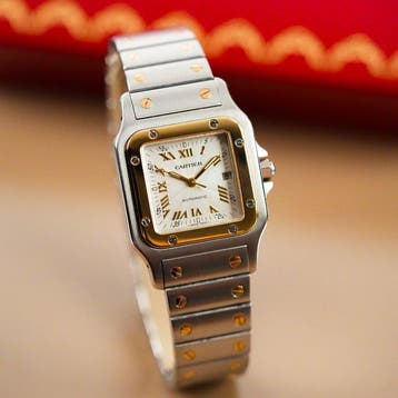 Cartier - Santos Galbée Vintage - 2319 - Heren - 1990-1999