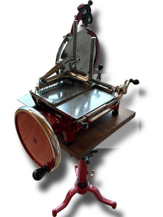 Berkel - Snijmachine - Staal - Berkel vliegwielsnijmachine, Antiquités & Art, Antiquités | Assiettes décoratives & Carrelages