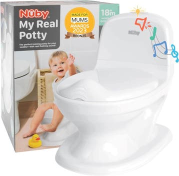 Nuby Toilet Trainer | Tweede Kansje | OP = OP (kinderpotje), Kinderen en Baby's, Verzenden, Zo goed als nieuw, Overige typen, Overige merken