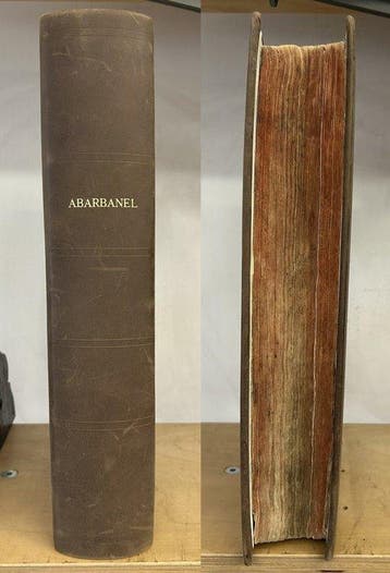 Abarbanel - Commentarius in Pentateuchum Mosis. Perush, Antiek en Kunst