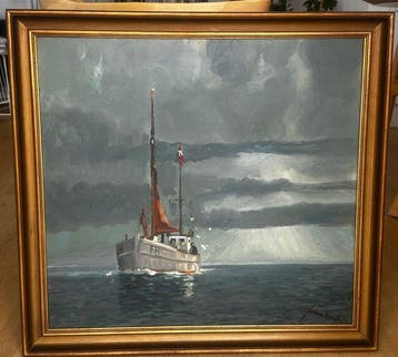 Johan Kock (1869-1944) - Coming home