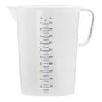 Maatbeker | Kunststof | Maatverdeling | 0.5L | Ø90x140(h)mm, Verzenden, Nieuw in verpakking
