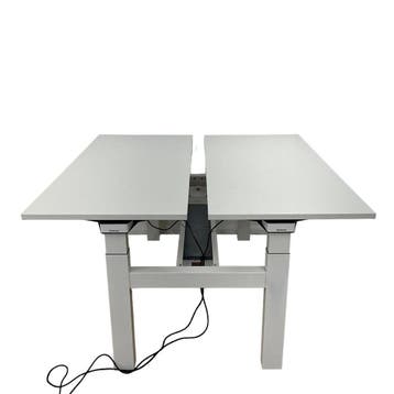 Aanbieding Steelcase Ology Duo Zit Sta Bureau - Duo werkplek, Verzenden, In hoogte verstelbaar, Zo goed als nieuw