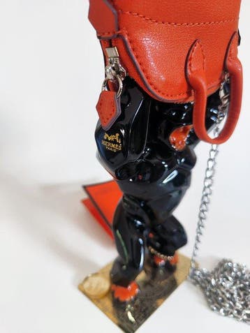 Lyssandre Saint York - Kong x Hermes bolide shark bag (