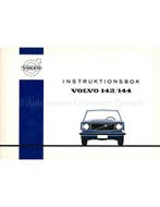 1970 VOLVO 142 | 144 INSTRUCTIEBOEKJE ZWEEDS