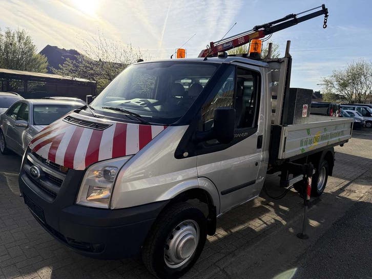 Online veiling - 2010 Ford Transit Benzine / CNG - Kraan, Auto's, Bestelwagens en Lichte vracht, Ophalen