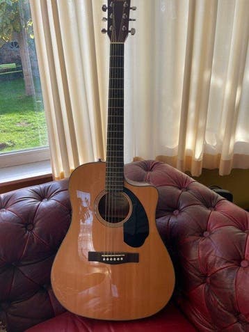 Fender - CD-60SCE Dreadnought - - Semi-akoestische gitaar -, Nieuw