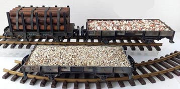 LGB G - Wagon de marchandises pour trains miniatures (3) -, Hobby en Vrije tijd, Modeltreinen | Overige schalen, Nieuw