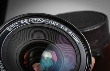Pentax SMC PENTAX-6X7 1:4 45mm 120 / medium formaat camera
