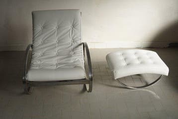 Selig - Renato Zevi - Fauteuil (2) - ellips - Leder,