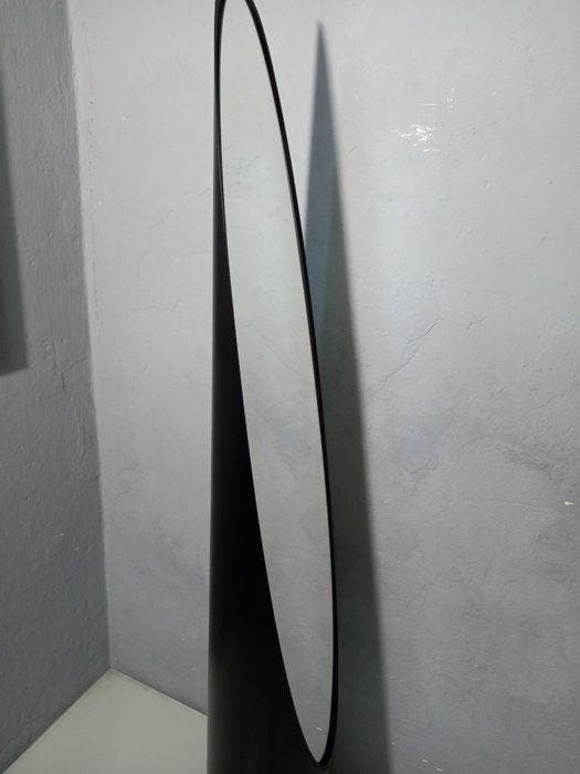 Vloerspiegel- Lipstick - Hout, pvc, Antiek en Kunst, Antiek | Meubels | Stoelen en Sofa's