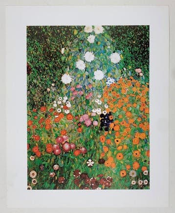 Gustav Klimt (1862-1918) - Blühender Garten, 1907 - Artprint