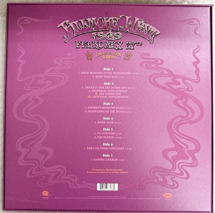 Grateful Dead - LP album (op zichzelf staand item) - 180, CD & DVD, Vinyles Singles