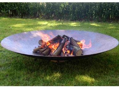 Gofire Adeco Vuurschaal - L - Cortenstaal -  80 cm, Jardin & Terrasse, Bols de feu, Envoi