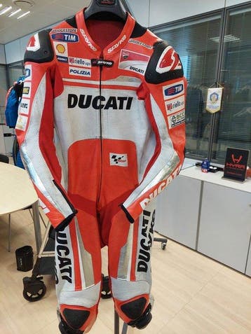 Ducati - Grand Prix Moto - Michele Pirro - Combinaison de, Nieuw