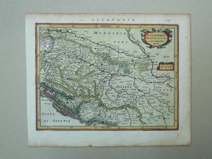 Europa - Kroatië / Bosnië en Herzegovina; Johannes, Boeken, Atlassen en Landkaarten