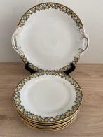 Limoges - Service à dessert (7) - Porcelaine - service à