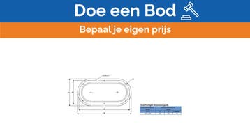 Bieden: Rutgerson oval portlight stainless steel, Ophalen of Verzenden, Nieuw
