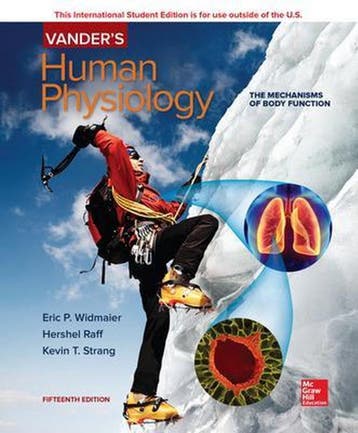 ISE Vanders Human Physiology 9781260085228 Eric Widmaier, Boeken, Verzenden, Gelezen, Eric Widmaier