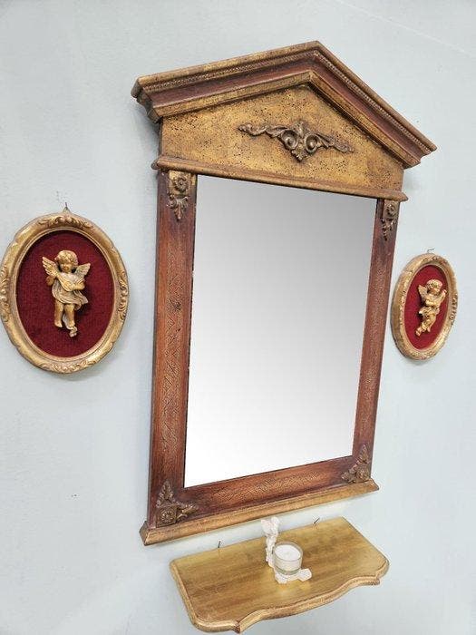 Spiegel (5) - Hout, Antiek en Kunst, Curiosa en Brocante