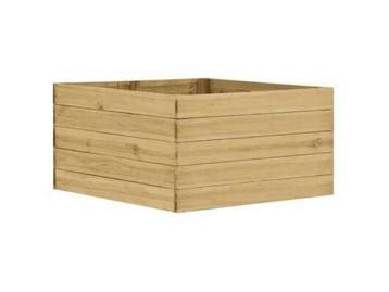 Veiling - Grenen bloembak geïmpregneerd 150x150x54cm, Tuin en Terras, Nieuw