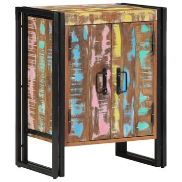 vidaXL Schoenenkast 56 x 35 x 70 cm Massief gerecycled hout, Verzenden, Nieuw