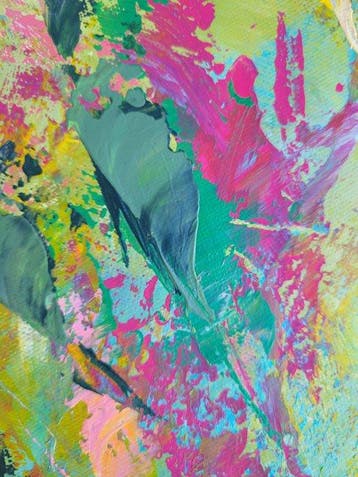 Laura Capellini -  SILENCE DU FEUILLAGE (XL) Acrylic on