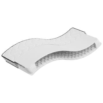 vidaXL Binnenveringmatras middelhard 70x200 cm, Verzenden, Nieuw