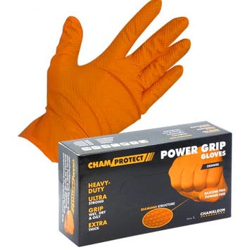 POWER Grip nitril handschoenen - doos 25 paar - Chamäleon, Verzenden, Nieuw