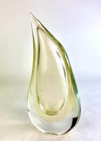 Sculpture, Vaso Sommerso Foglia Oro 24 Carati - 29.5 cm -