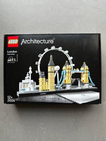 Lego Set - Architecture - 21034 Londen; 21044 Parijs, Nieuw