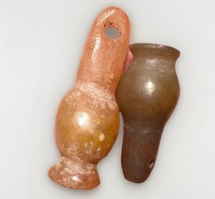Égypte ancienne amulettes de graines de pavot (Sans prix de, Antiquités & Art, Antiquités | Autres Antiquités
