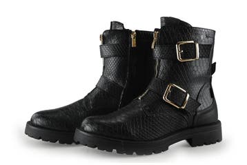 Poelman Biker boots in maat 40 Zwart, Verzenden, Overige typen